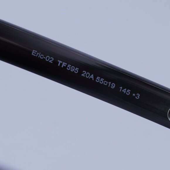 Tom Ford Eric-02 FT0595 20A Sunglasses Grey Square Frame, Grey Lenses - Picture 6 of 10